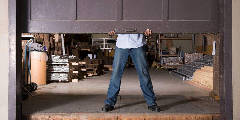 Emergency garage door repair service in San Antonio, fixing snapped cables, misaligned tracks, and malfunctioning openers 24/7.