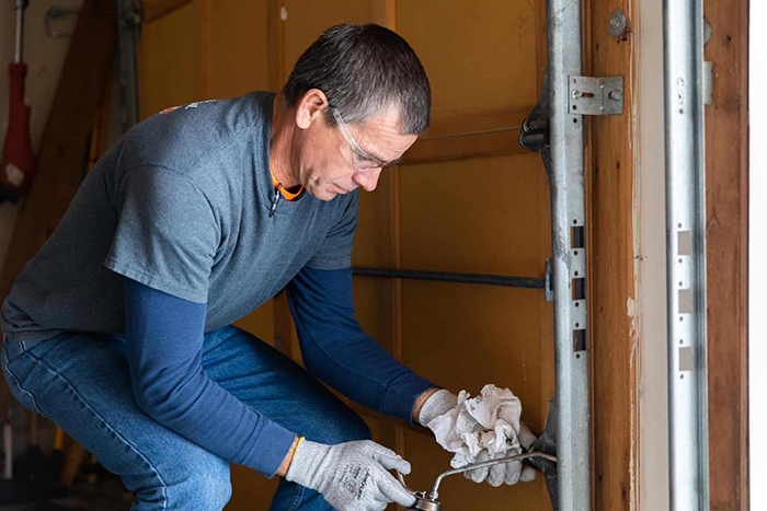 Comprehensive garage door track maintenance in San Antonio to ensure long-term performance and prevent issues.